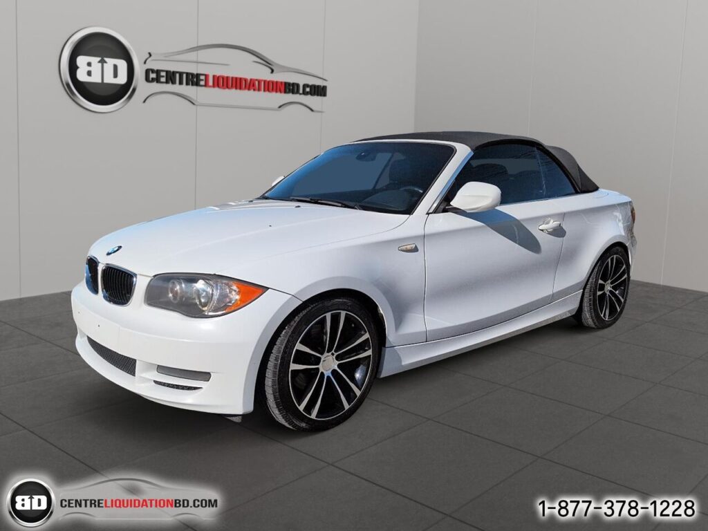 BMW Série 1 2011 illustrant le financement d'un véhicule d'occasion plus ancien