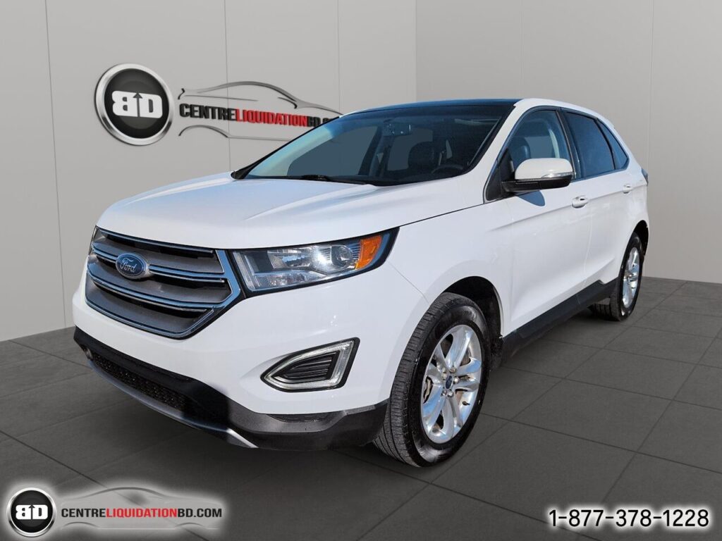 Ford Edge 2017 d'occasion illustrant un véhicule plus ancien